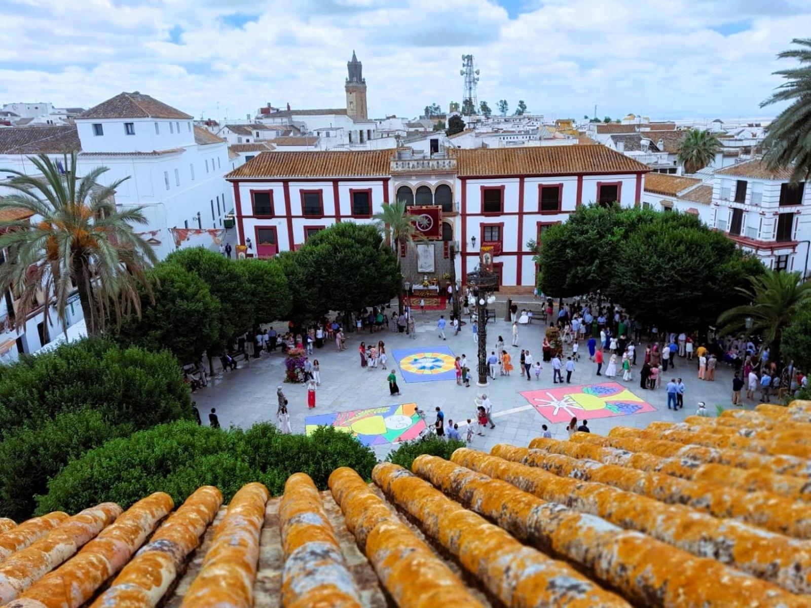 Plaza San Fernando Appartement Carmona  Buitenkant foto